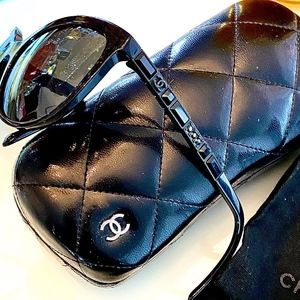 Chanel Black Sunglasses